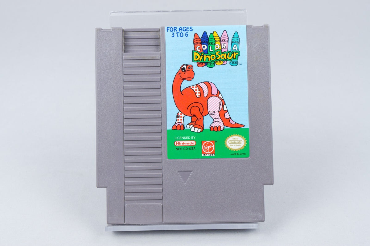 Nintendo *Color a Dinosaur* NES Modul NTSC-U/C