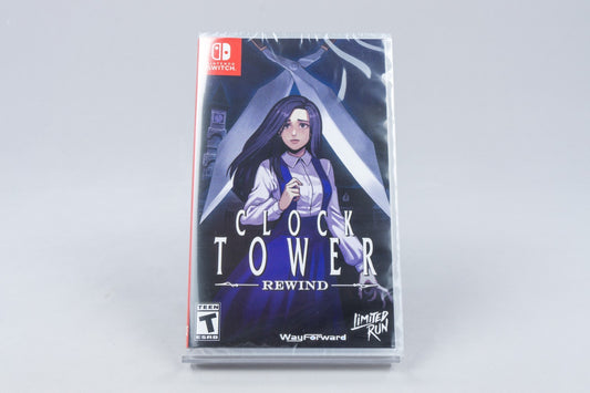 Nintendo Switch *Clock Tower: Rewind* New / Sealed Limited Run #243
