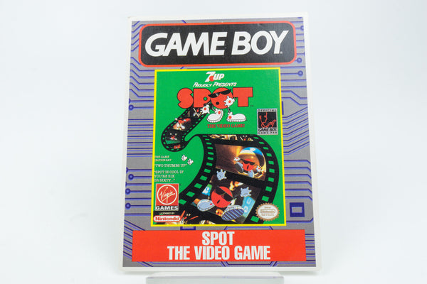 Nintendo Game Boy *Spot: The Video Game* USA Vidpro Werbe-Displaykarte