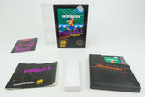 Nintendo NES *Pinball* CIB Hangtab 5-Screw No NES TM NTSC USA
