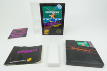 Nintendo NES *Pinball* CIB Hangtab 5-Screw No NES TM NTSC USA