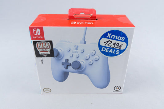 Nintendo Switch *PowerA Wired Controller - White* Neu
