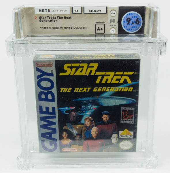 Nintendo Game Boy *Star Trek: The Next Generation* Sealed WATA 9.6 A+ no VGA