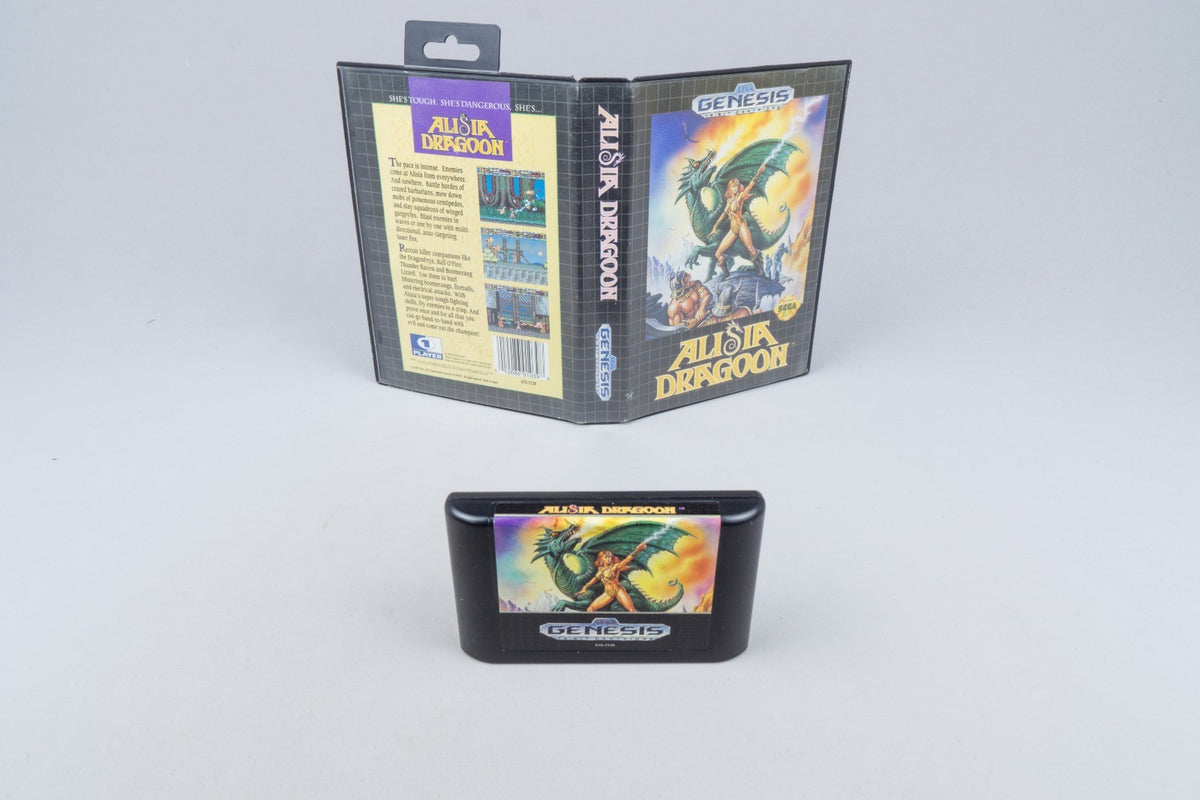 Sega Genesis *Alisia Dragoon* OVP ohne Anleitung NTSC-U/C