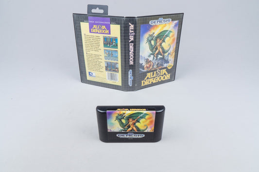 Sega Genesis *Alisia Dragoon* OVP ohne Anleitung NTSC-U/C
