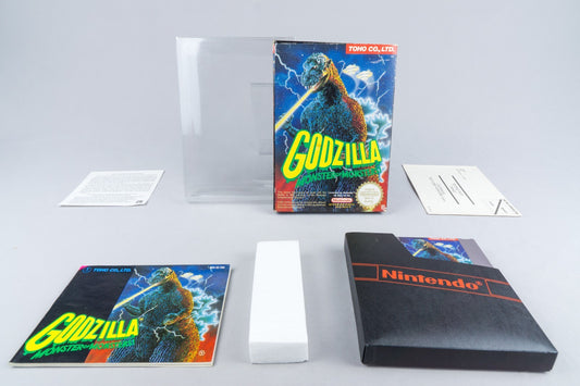 Nintendo NES *Godzilla: Monster of Monsters!* OVP CIB PAL B GZ-FRA +