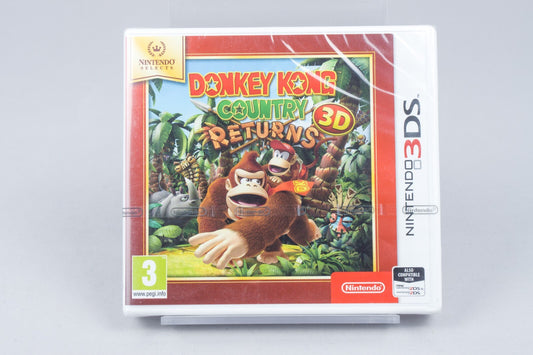 Nintendo 3DS *Donkey Kong Country Returns 3D* Sealed / New / Neu Selects