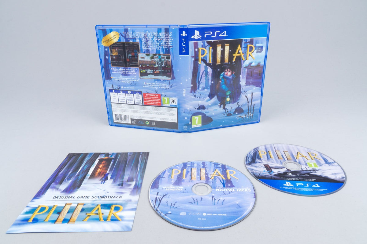 Playstation 4 *Pillar* PS4 OVP OST Red Art Games
