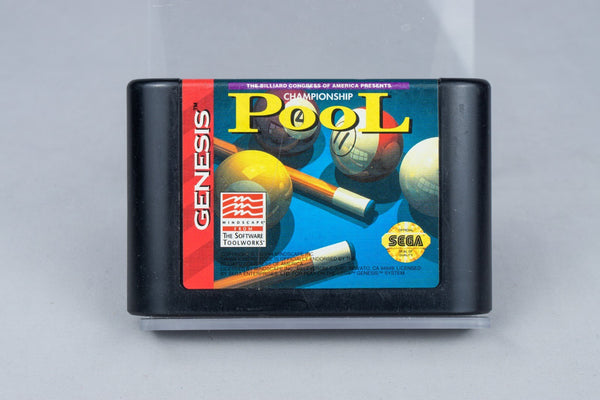 Championship Pool Sega Genesis Modul NTSC-U/C