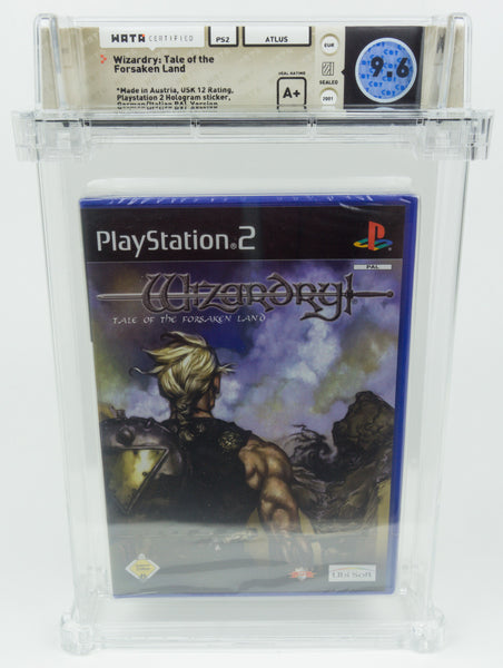 Playstation 2 *Wizardry: Tale of the Forsaken Land* PS2 Sealed WATA 9.6 A+