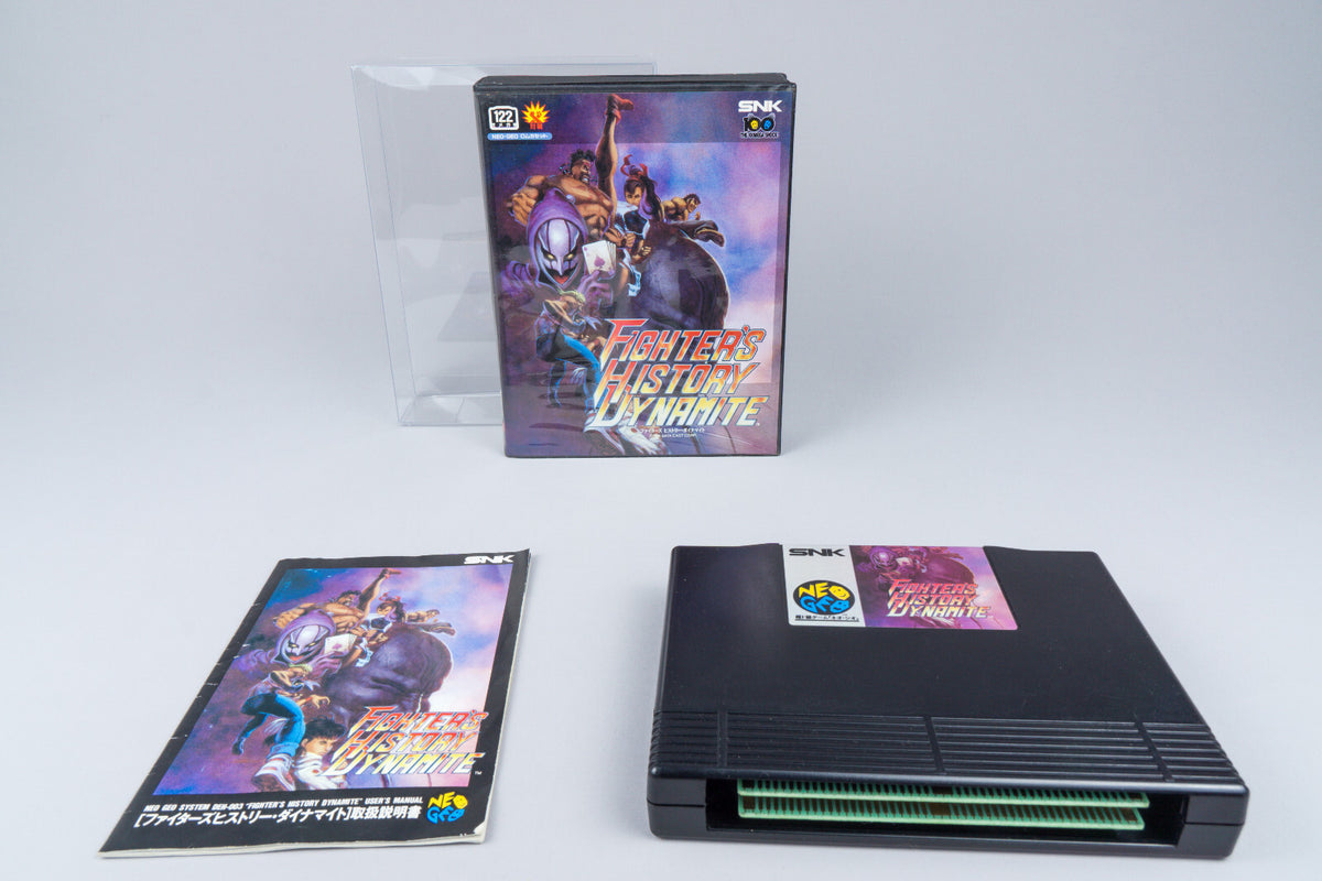 Neo Geo AES *Fighter's History Dynamite* CIB OVP mit Anleitung Japan