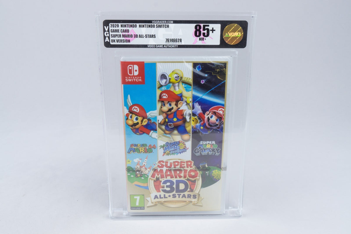 Nintendo Switch *Super Mario 3D All-Stars* Neu / Sealed VGA 85+