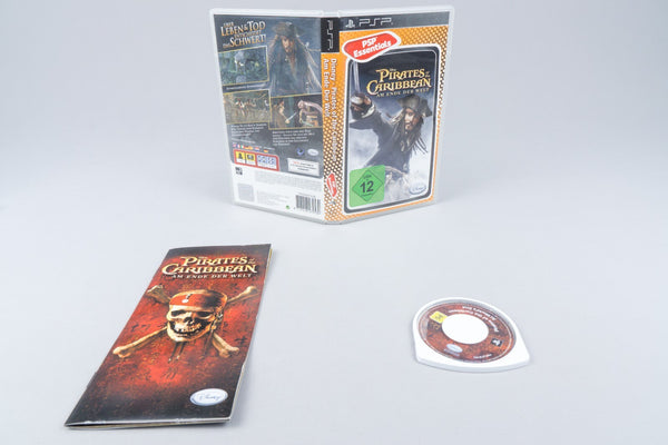 Sony PSP *Pirates of The Caribbean: Am Ende der Welt* OVP Anleitung Essentials