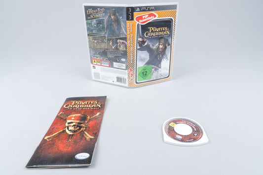 Sony PSP *Pirates of The Caribbean: Am Ende der Welt* OVP Anleitung Essentials