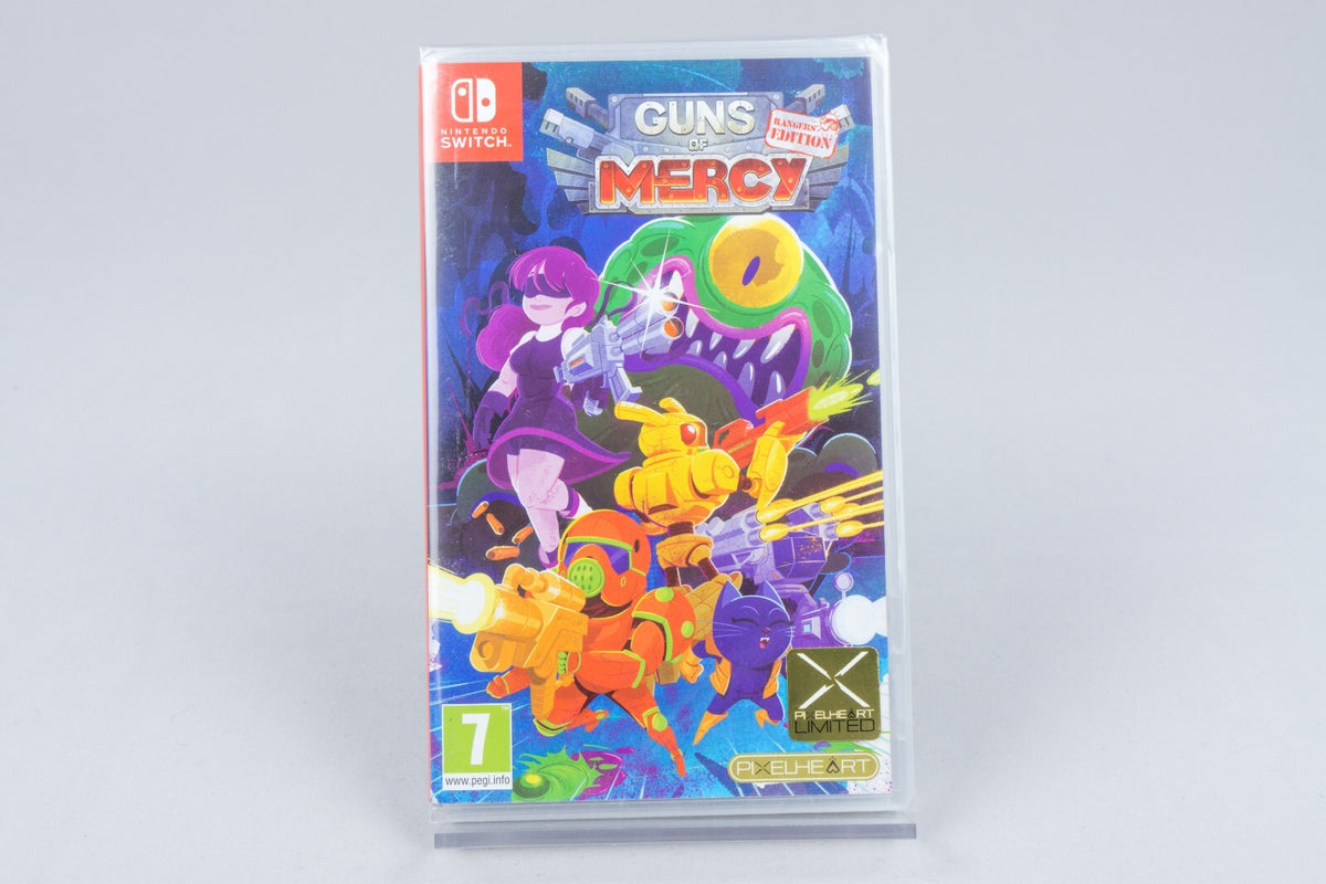 Nintendo Switch *Guns of Mercy: Rangers Edition* Neu / New Pixelheart 1 von 3000