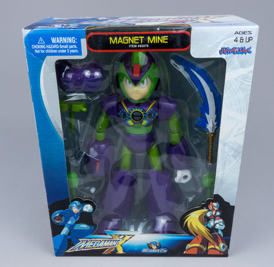 Jazwares *MegaMan X Magnet Mine 10"* 2003 Action Figur New / Neu