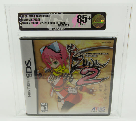 Nintendo DS *Izuna 2: The Unemployed Ninja Returns* New / VGA 85+ NM+