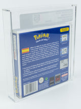 Nintendo Game Boy *Pokemon Blue Version* New / Neu VGA 85 NM+ Spain Version
