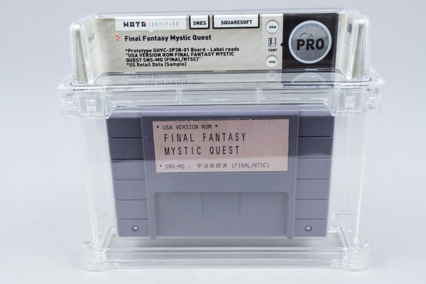 Super Nintendo *Final Fantasy: Mystic Quest* SNES Prototype Wata