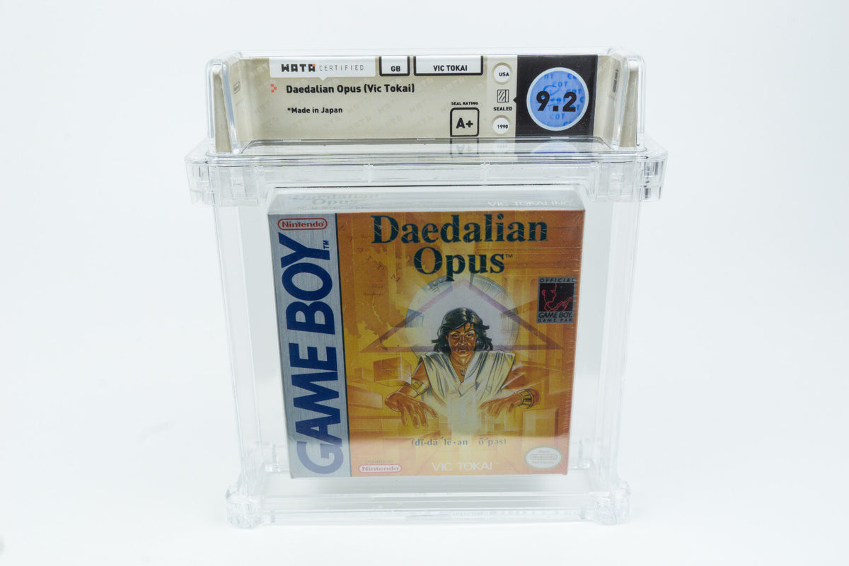 Nintendo Game Boy *Daedalian Opus* Sealed New WATA 9.2 A+ no VGA Pop 4
