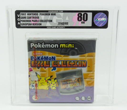 Pokemon Mini *Pokemon Puzzle Collection* Sealed / VGA 80 NM