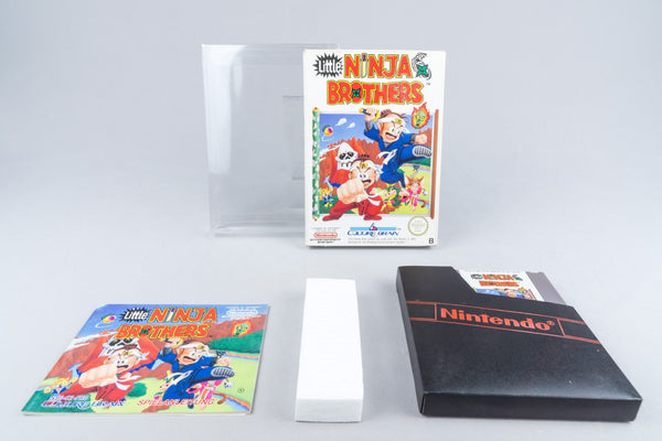 Nintendo NES *Little Ninja Brothers* OVP CIB PAL B C2-FRG +