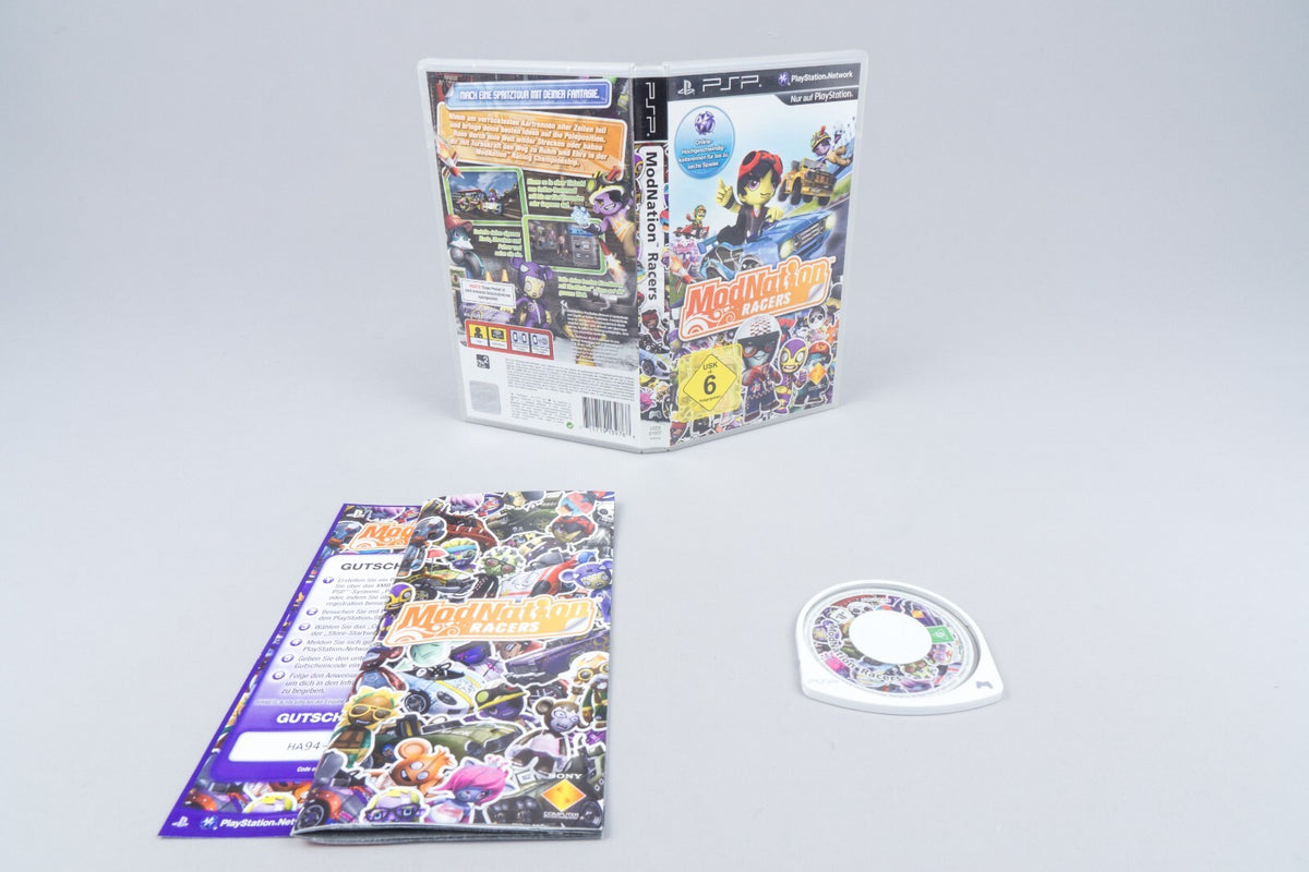 Sony PSP *ModNation Racers* OVP mit Anleitung
