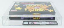 Super Nintendo *Kirby's Fun Pak* SNES Neu / New VGA 85 NM+ Italian Version