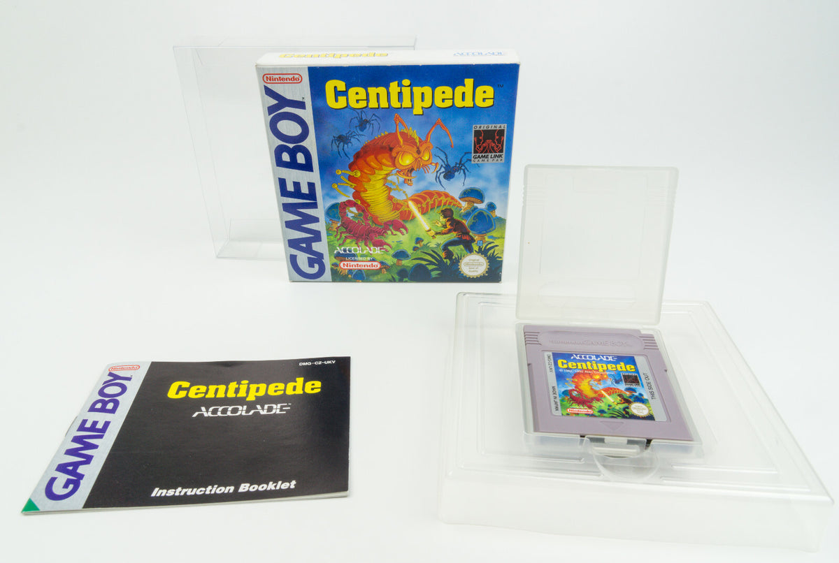 Nintendo Game Boy *Centipede* OVP CiB Anleitung CZ-UKV