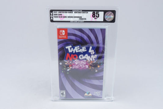 Nintendo Switch *There Is No Game Wrong Dimension* Sealed VGA 85 Limited Run 131