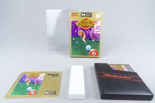 Nintendo NES *Side Pocket* OVP CIB PAL B PK-SCN +
