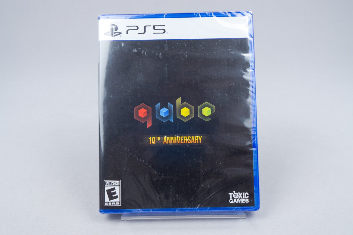 Playstation 5 *QUBE 10th Anniversary* PS5 Neu / New Limited Run #055