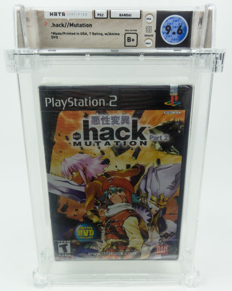 Playstation 2 *.hack // Mutation Part 2* PS2 Sealed WATA 9.6 B+ no VGA