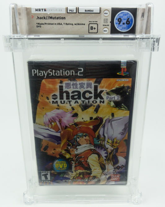 Playstation 2 *.hack // Mutation Part 2* PS2 Sealed WATA 9.6 B+ no VGA