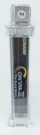 Super Nintendo *Contra III: The Alien Wars* SNES Sealed WATA 9.2 A+ no VGA