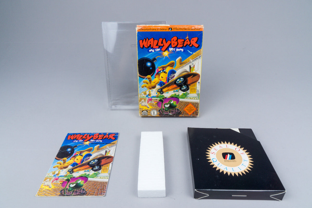 Nintendo NES *Wally Bear and the NO! Gang* CIB OVP NTSC-U/C USA