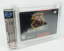 Super Nintendo *Mortal Kombat 3* SNES Sealed WATA no VGA 9.4 A+ USK 18