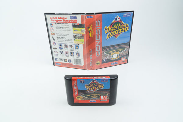 Sega Genesis *World Series Baseball* OVP ohne Anleitung NTSC-U/C