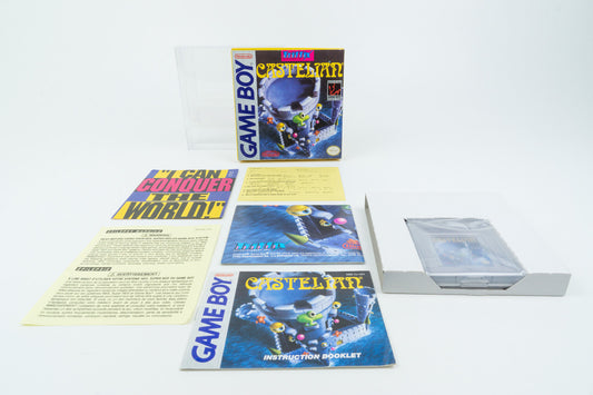 Nintendo Game Boy *Castelian* OVP CiB Anleitung Poster CJ-USA