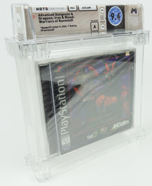 Playstation 1 *Dungeons & Dragons: Iron & Blood* PS1 New / Sealed / WATA 9.4 A