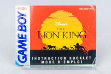 Nintendo Game Boy *Disney's The Lion King* OVP CIB ALNP-HOL