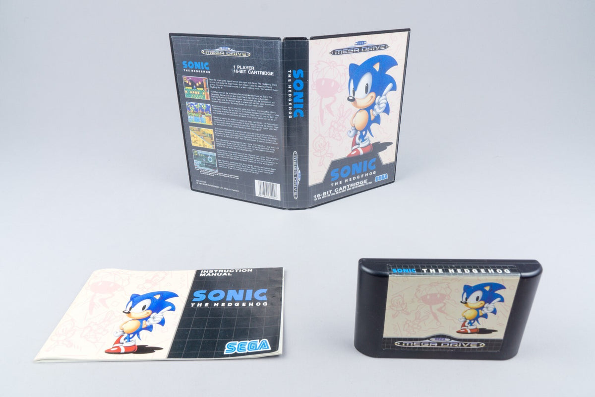 Sega Mega Drive *Sonic the Hedgehog* OVP mit Anleitung PAL