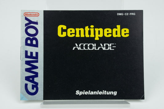 Nintendo Game Boy *Centipede* Anleitung DMG-CZ-FRG
