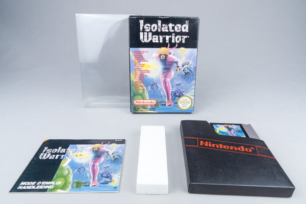 Nintendo NES *Isolated Warrior* OVP CIB PAL B W6-FAH +