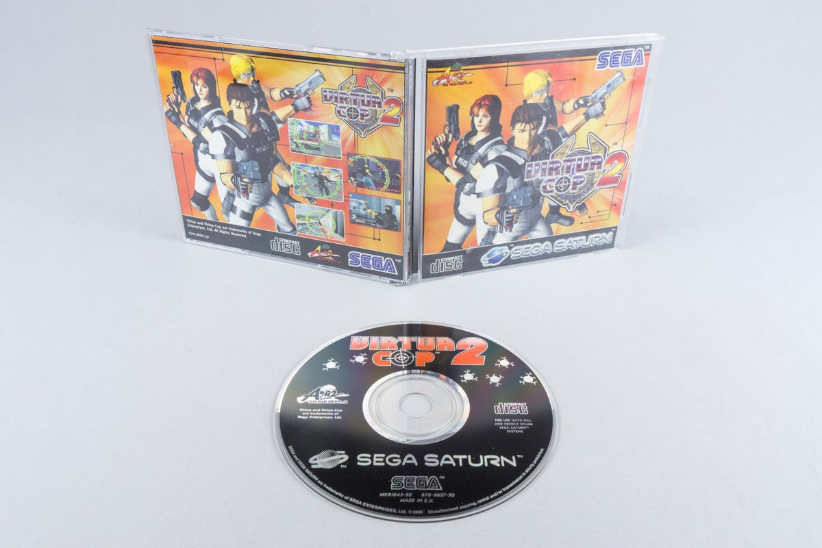 Sega Saturn *Virtua Cop 2* OVP USK 18 #2