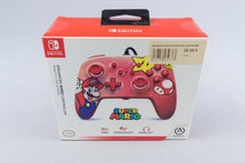 Nintendo Switch *PowerA Enhanced Wired Controller - Mario Vintage* Neu