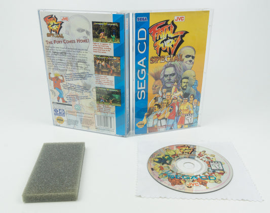 Sega CD *Fatal Fury Special* OVP mit Anleitung Longbox NTSC-U/C