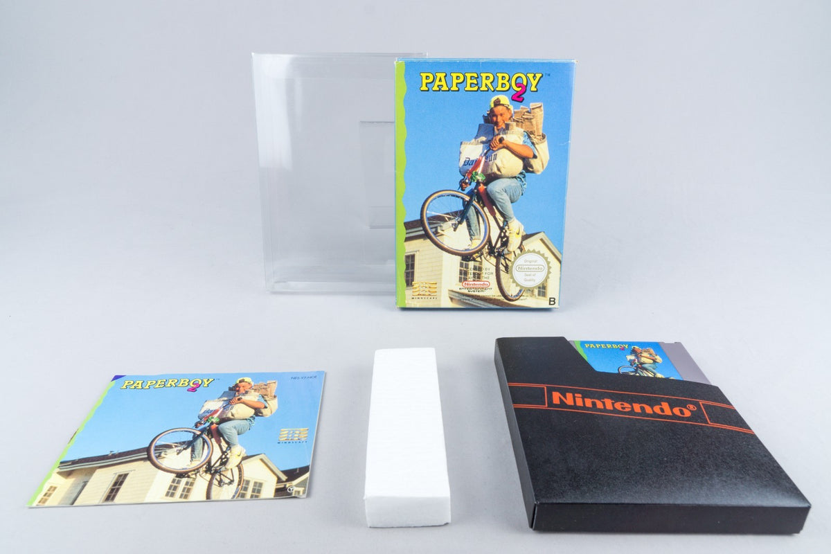 Nintendo NES *Paperboy 2* OVP CIB PAL B Y7-NOE +