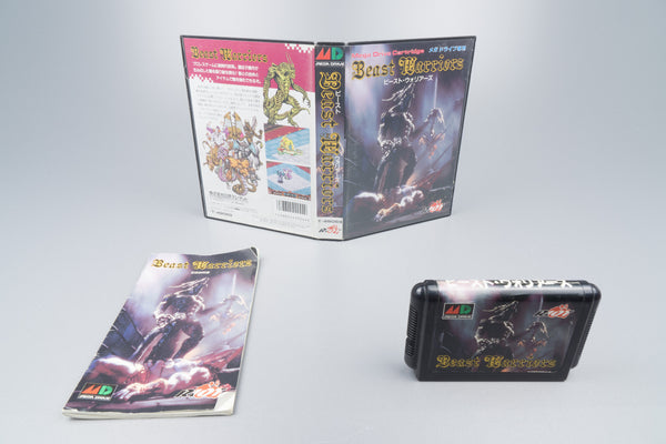 Sega Mega Drive *Beast Warriors* OVP mit Anleitung NTSC-J