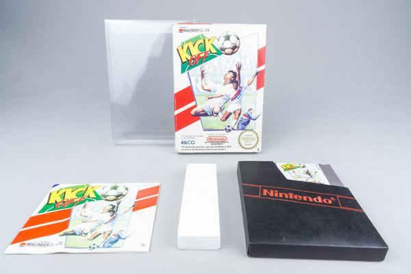 Nintendo NES *Kick Off* OVP CIB PAL B 54-NOE +